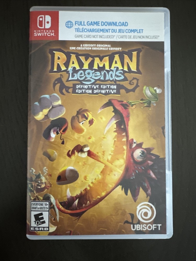 Replacement Case (NO GAME) Rayman Legends Definitive Edition - Nintendo Switch