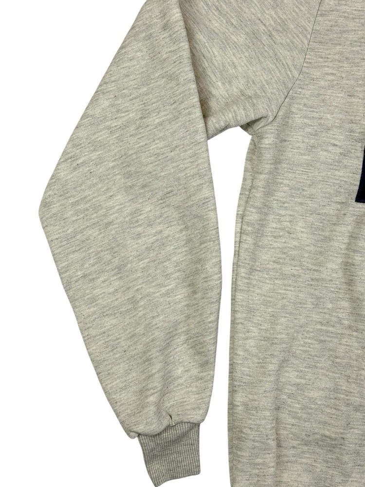 Tommy Hilfiger Grey Retro Embroidered Jumper Medium