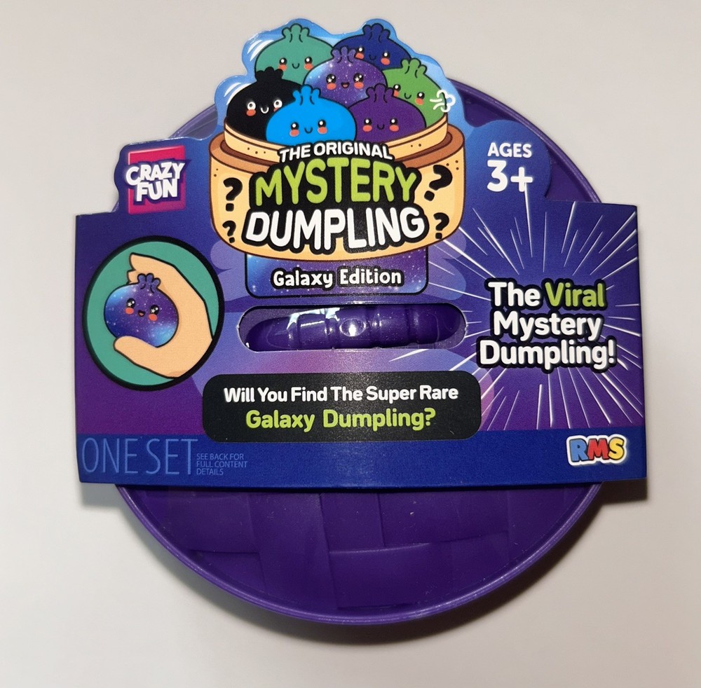 Crazy Fun Squishy Bun Galaxy Set New Sealed 100% Authentic Fast Shipping