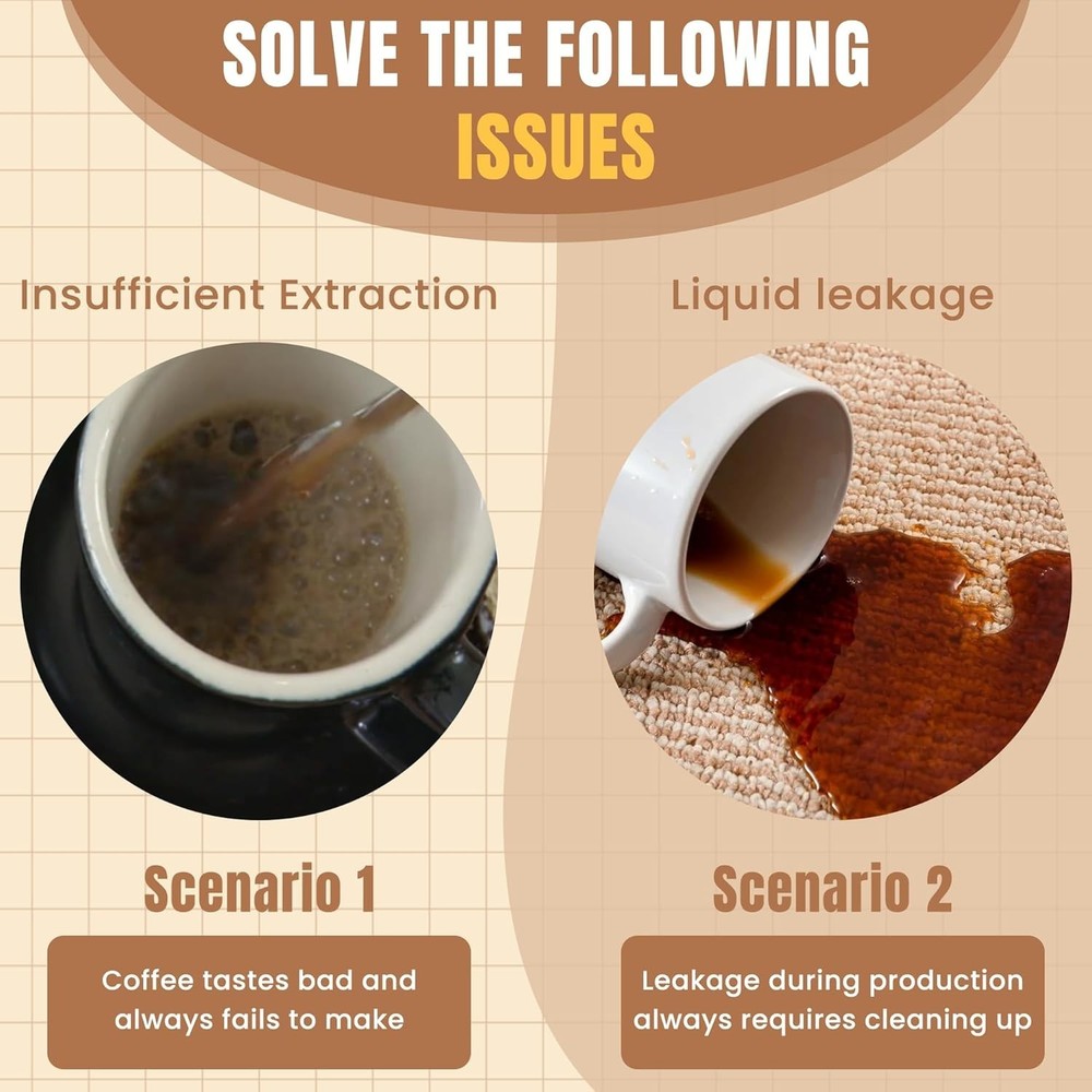 Aero-Press Plunger Seal - Durable Silicone Replacement for Optimal Brews