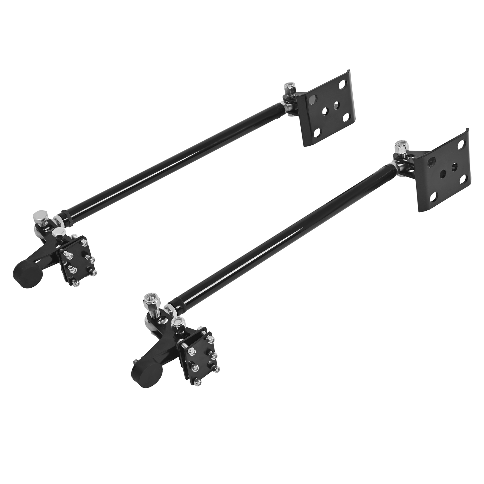 Black Truck Traction Bars For Chevy Silverado/GMC Sierra 1500 1988-2024