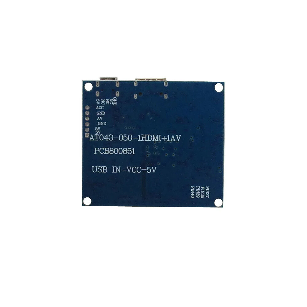 5 Inch LCD Screen Display Controller Control Driver Board Mini HDMI-Compatible