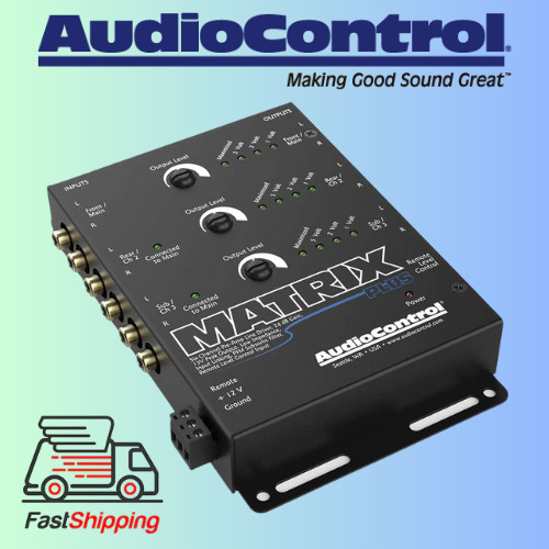 AUDIO CONTROL MATRIX PLUS / 6-CHANNEL LINE DRIVER W/ OPTIONAL LEVEL CONTROL