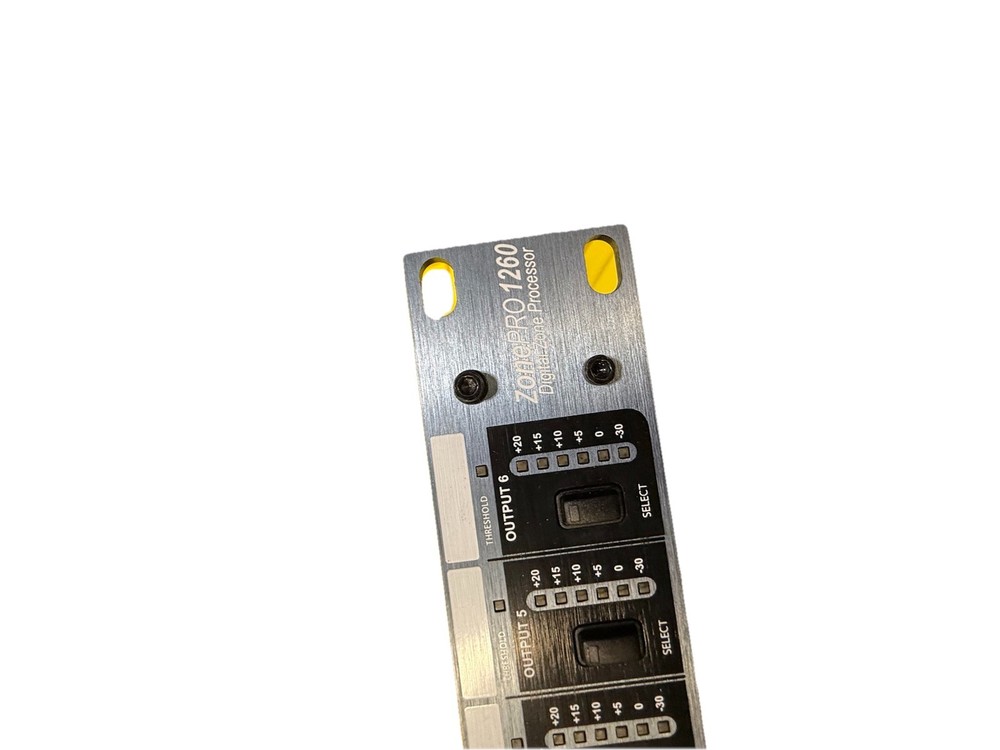 dbx ZonePRO 1260 Digital Zone Processor Rack-Mountable 6-Channel