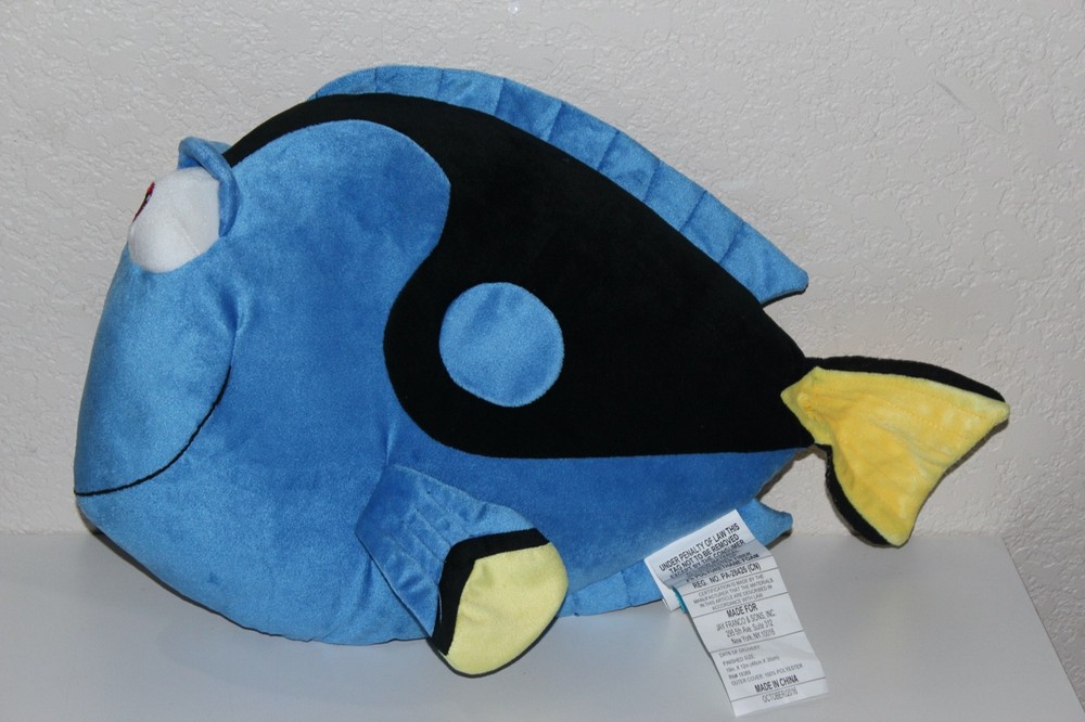 DISNEY PIXAR FINDING DORY TWIN MICROFIBER COMFORTER- SHEET SET-DORY PLUSH PILLOW
