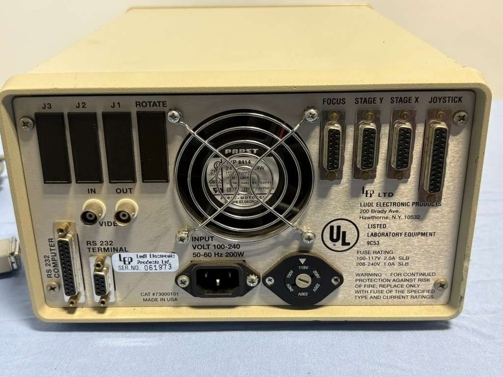 LEP Ludl Electronic Products Interface Controller Chassis 73000101 w/ Modules