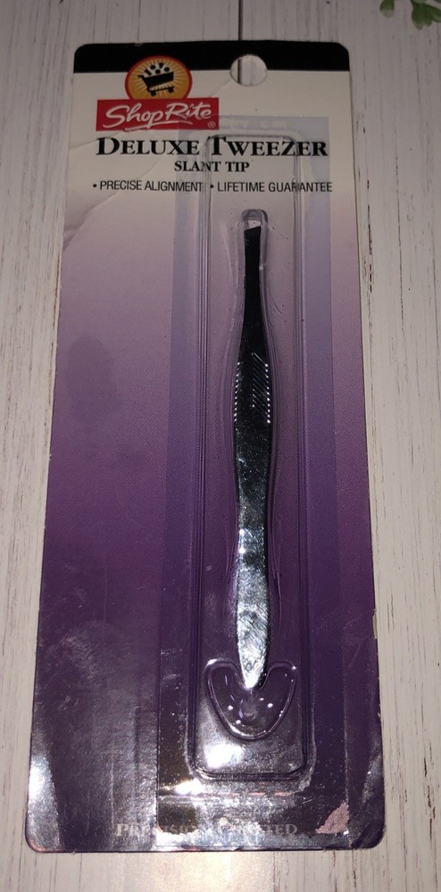 Shoprite Deluxe Tweezer Slant Tip Precise Alignment