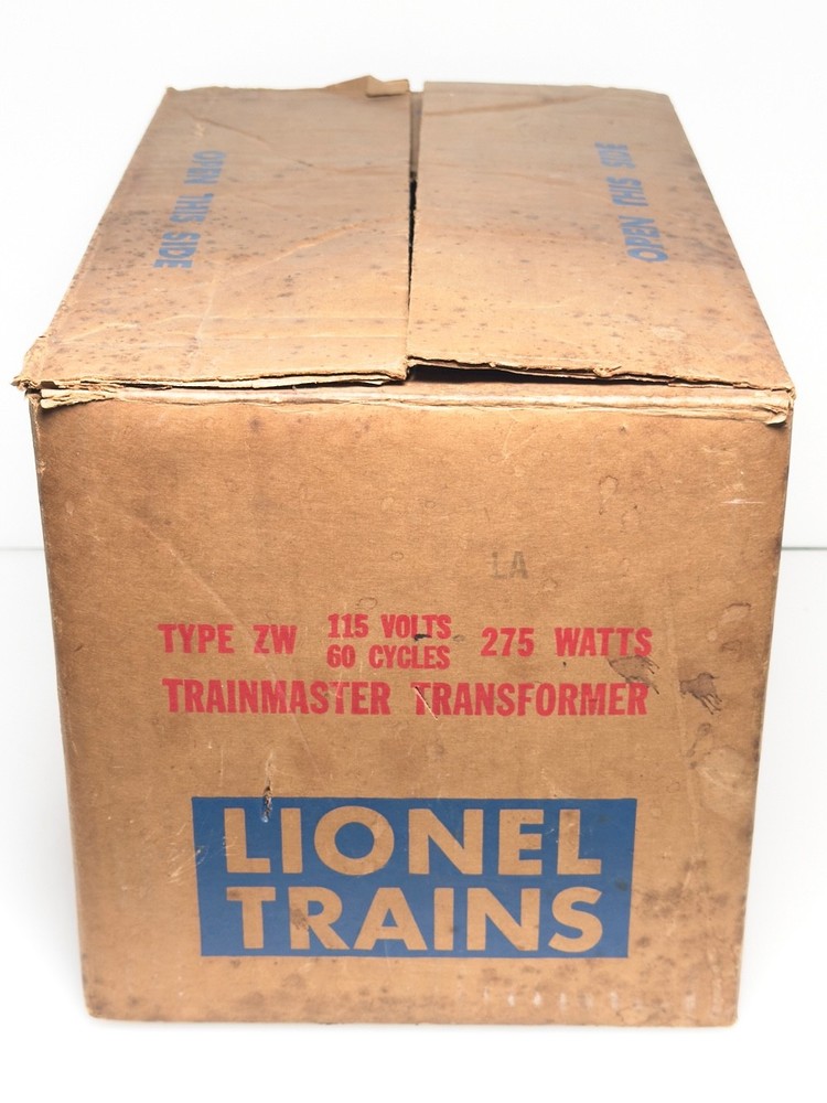 LIONEL Multi Control TrainMaster Type ZW Transformer w/ Box