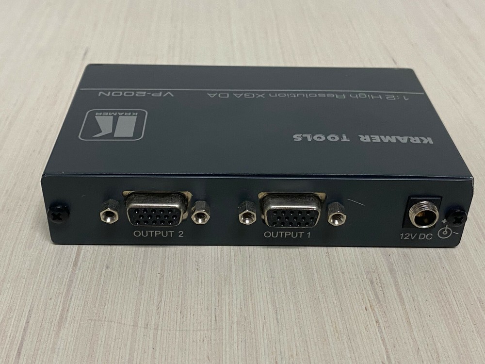 BB15: Kramer VP-200N 1:2 High Resolution XGA Distribution Amplifier