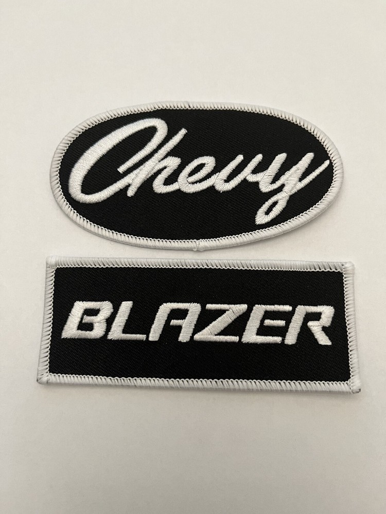 CHEVY BLAZER SEW/IRON ON PATCH EMBROIDERED CHEVROLET