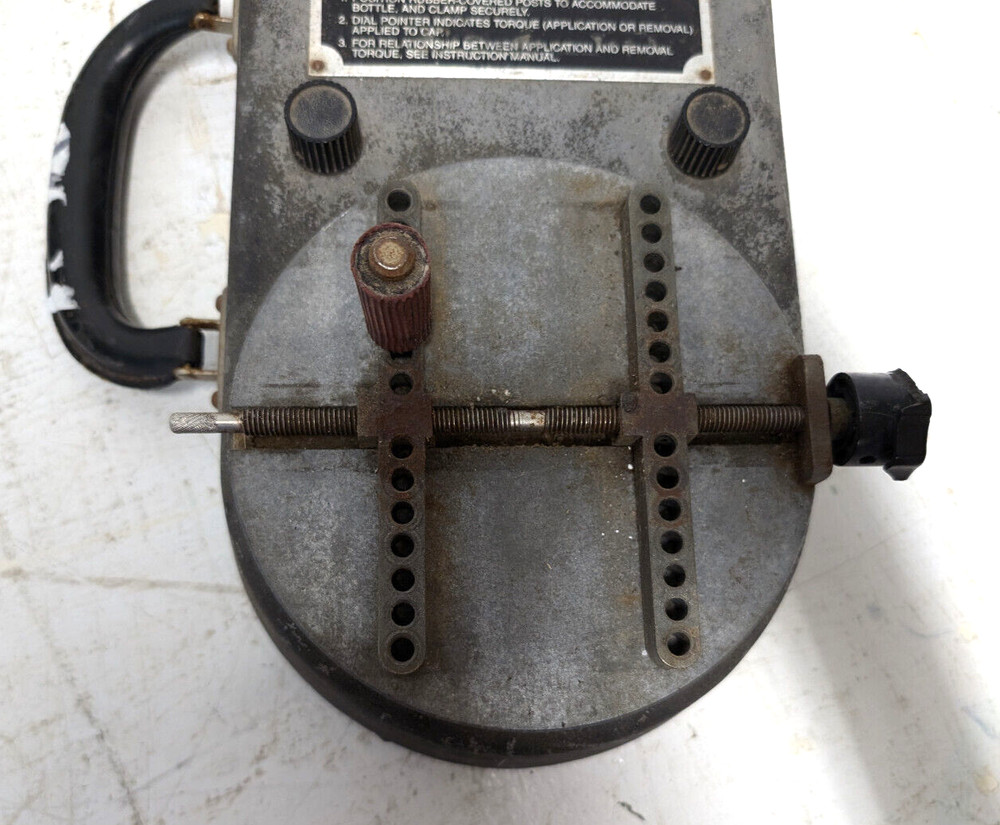 Screw Cap Torque Testing Machine, Newton-Meter Spring Torque Tester