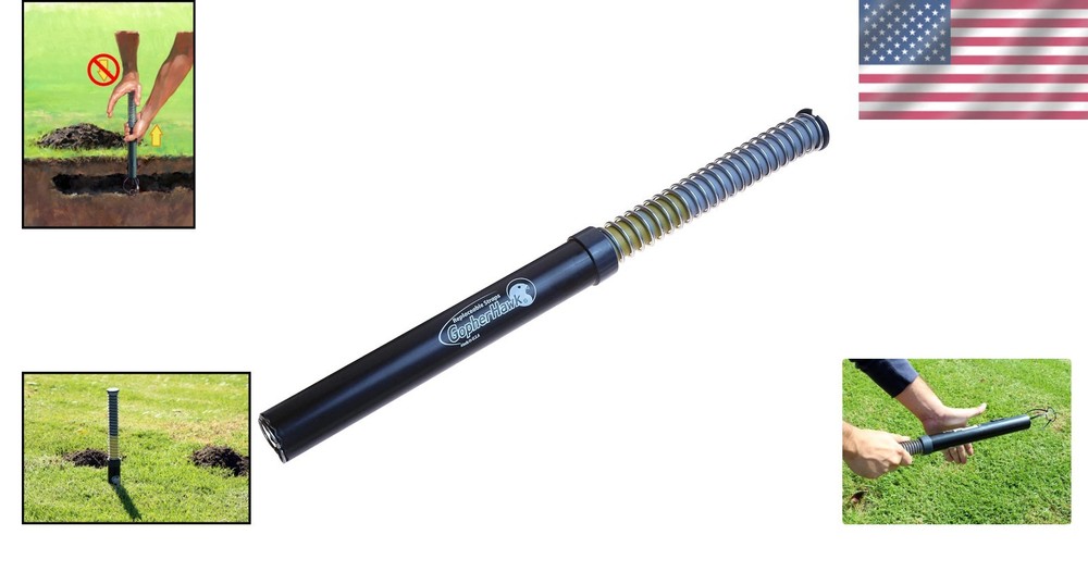 Durable Stainless Steel Single Trap for Gophers & Moles - Humane and Efficient