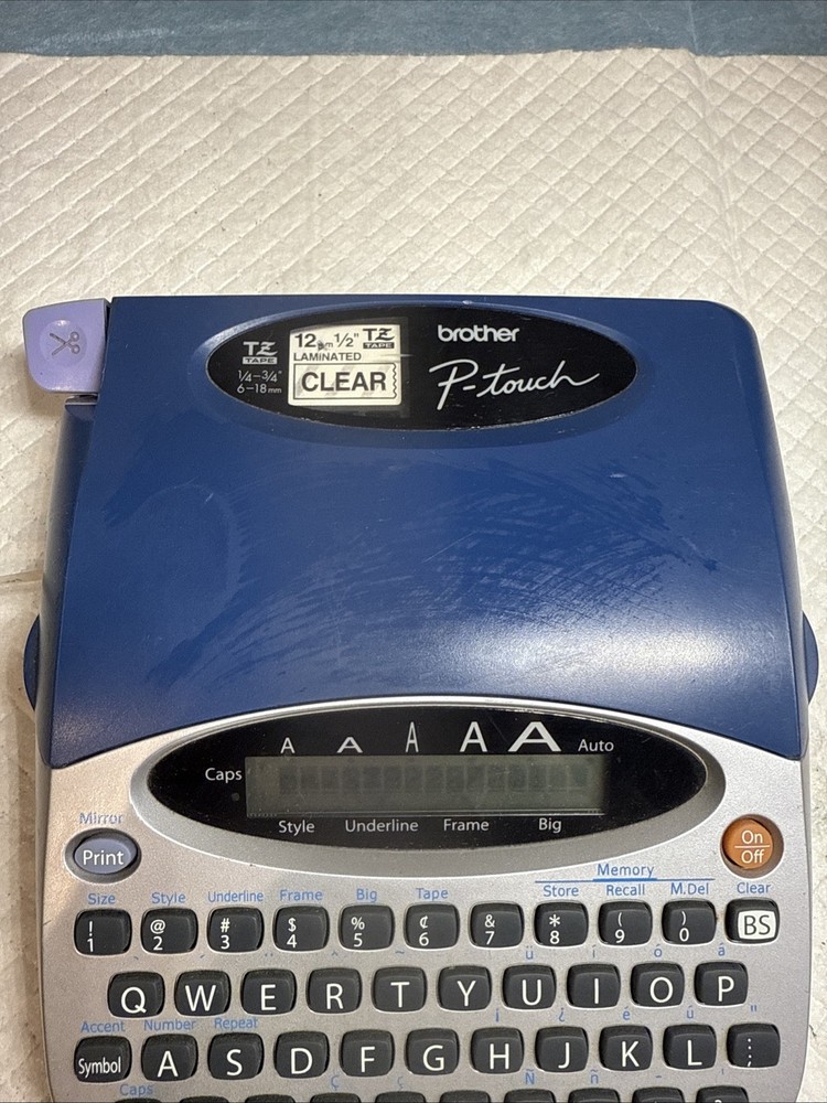 Electronic Brother P-Touch PT-1750 Labeling System Thermal Maker Printer