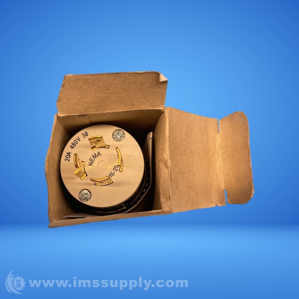 Hubbell L1620P Locking Plug FNOB