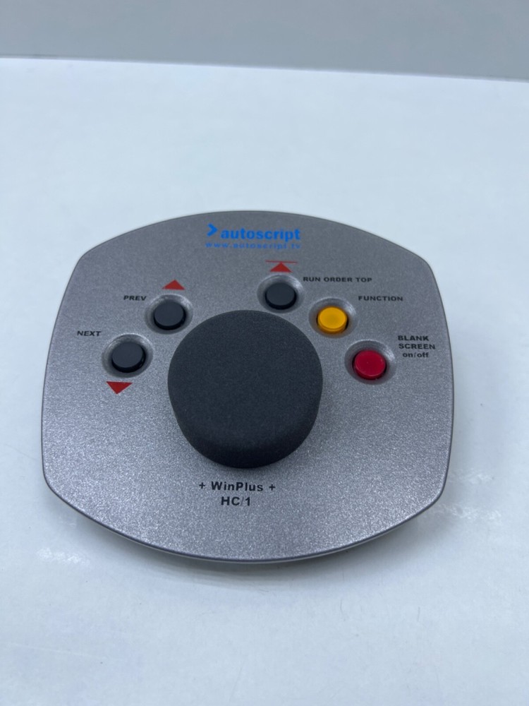 Autoscript WinPlus HC/1 Desktop Hand Control with cables