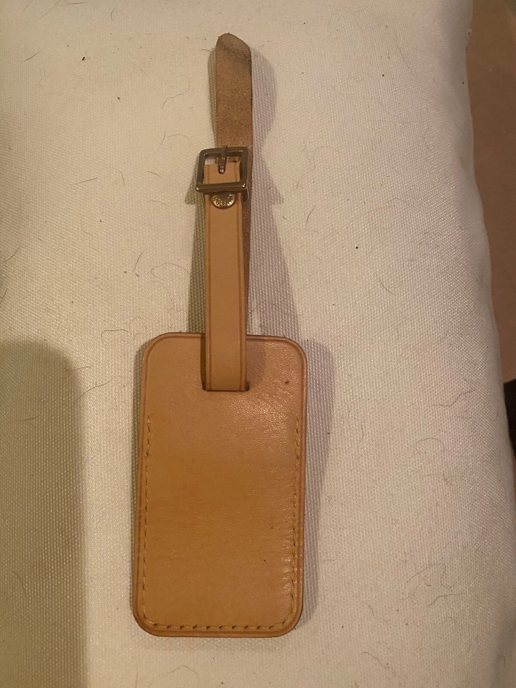 Authentic Louis Vuitton Luggage IdentificationTag