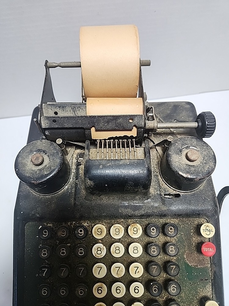 Antique Burroughs Portable Adding Machine