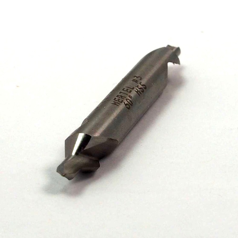 HERTEL Combo Drill/Countersink #3 60° HSS