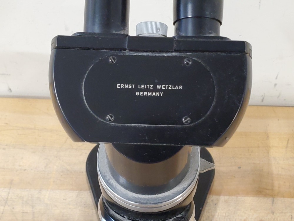 Ernst Leitz Wetzlar Microscope Germany