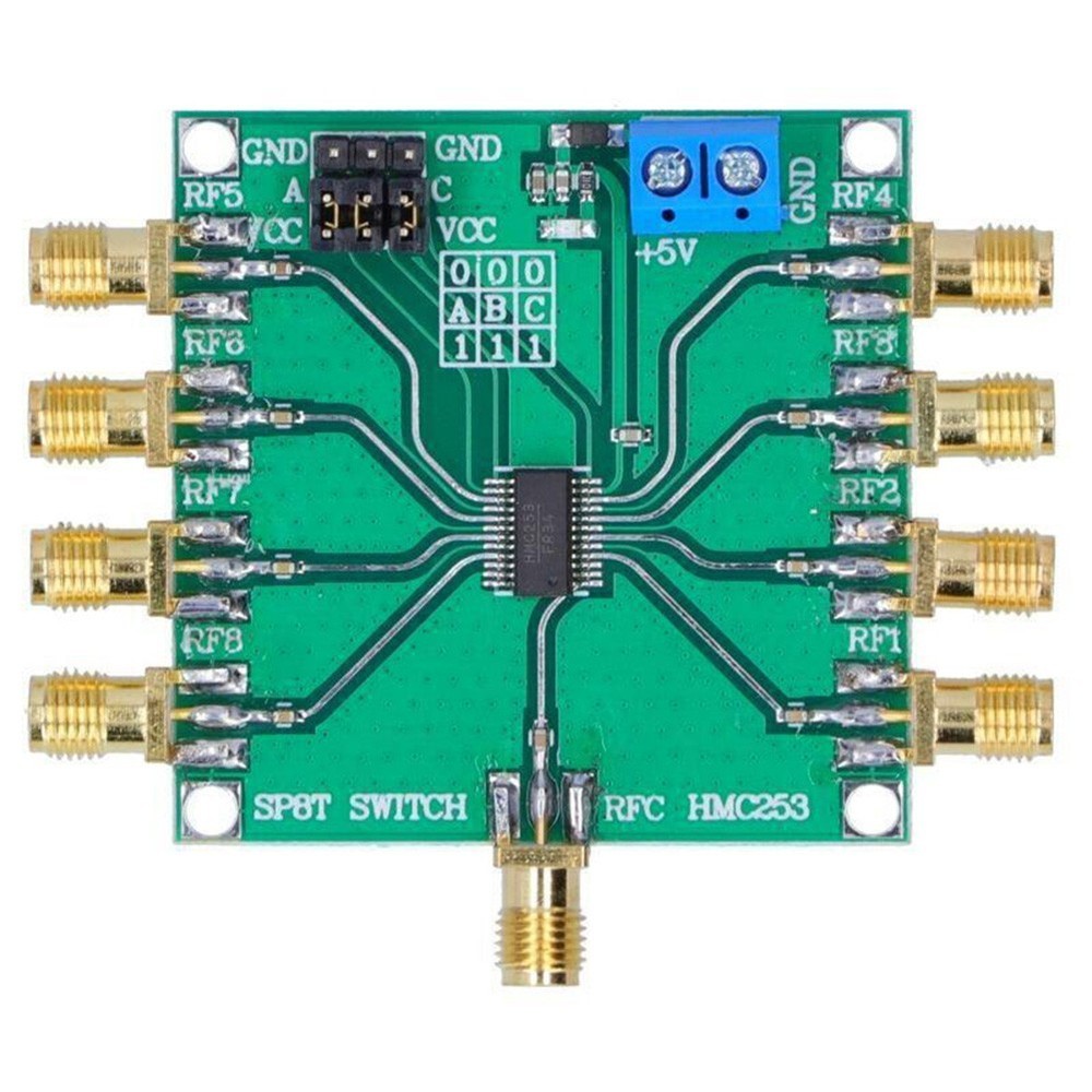 Non Reflective RF Switch Module HMC253 Replace SP4T and SPDT Logic Driver