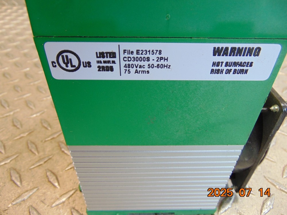 CD AUTOMATION CD3000S 2-PHASE & CD3000M 2-PHASE