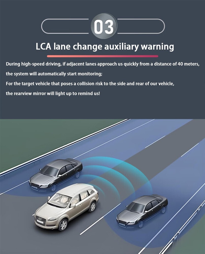 Blind Spot Detection Lane Change Warning BSD for BMW 3 Series M3 E90 E91 E92 E93