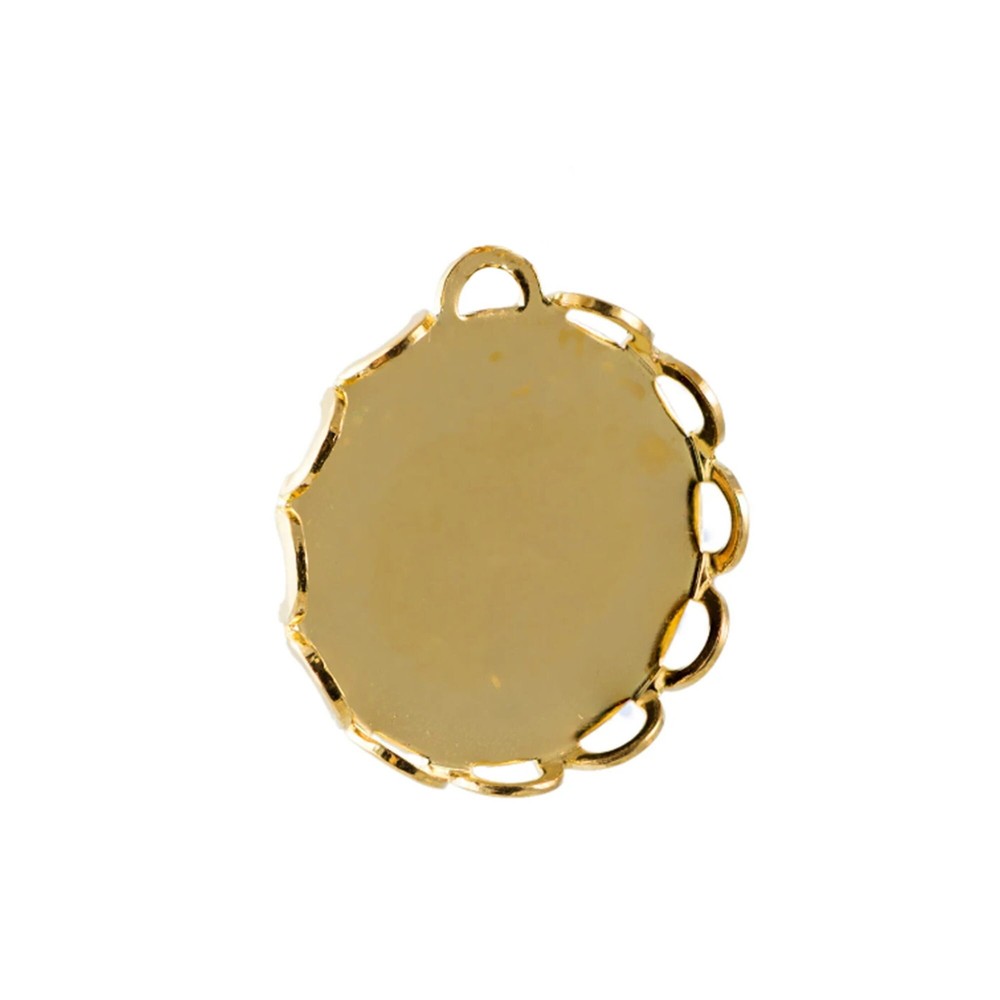 15mm 1 Loop Lace Edge Round Setting (10)