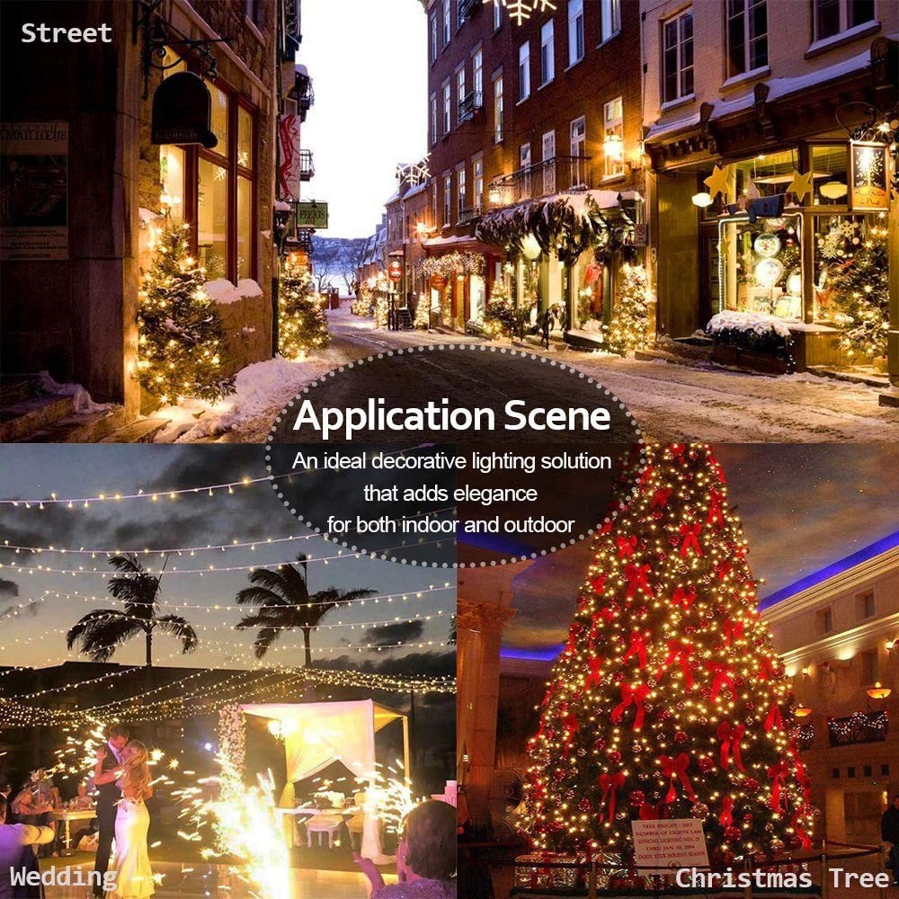 Color Changing Christmas Lights, 66FT 200 LED String Lights with Remote Timer...