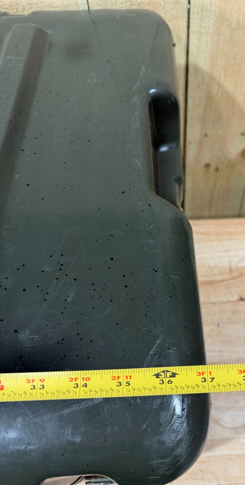 Pelican Hardigg Case 37x21x17 Green Waterproof Storage Footlocker