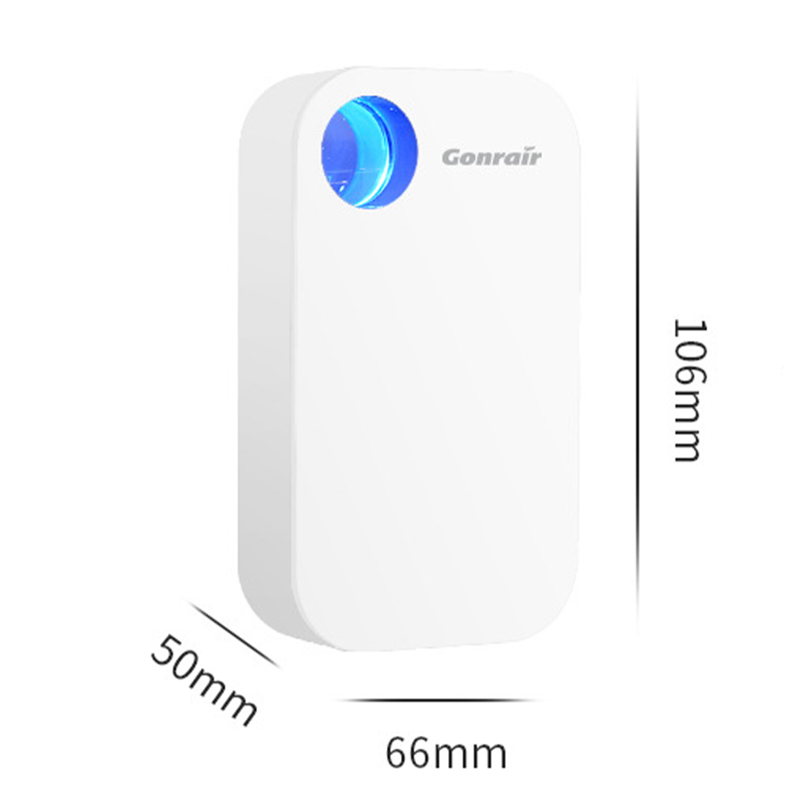 Ion Pure Purifier Odor Eliminator Room White 106*66*50mm Direct Plug-inBH