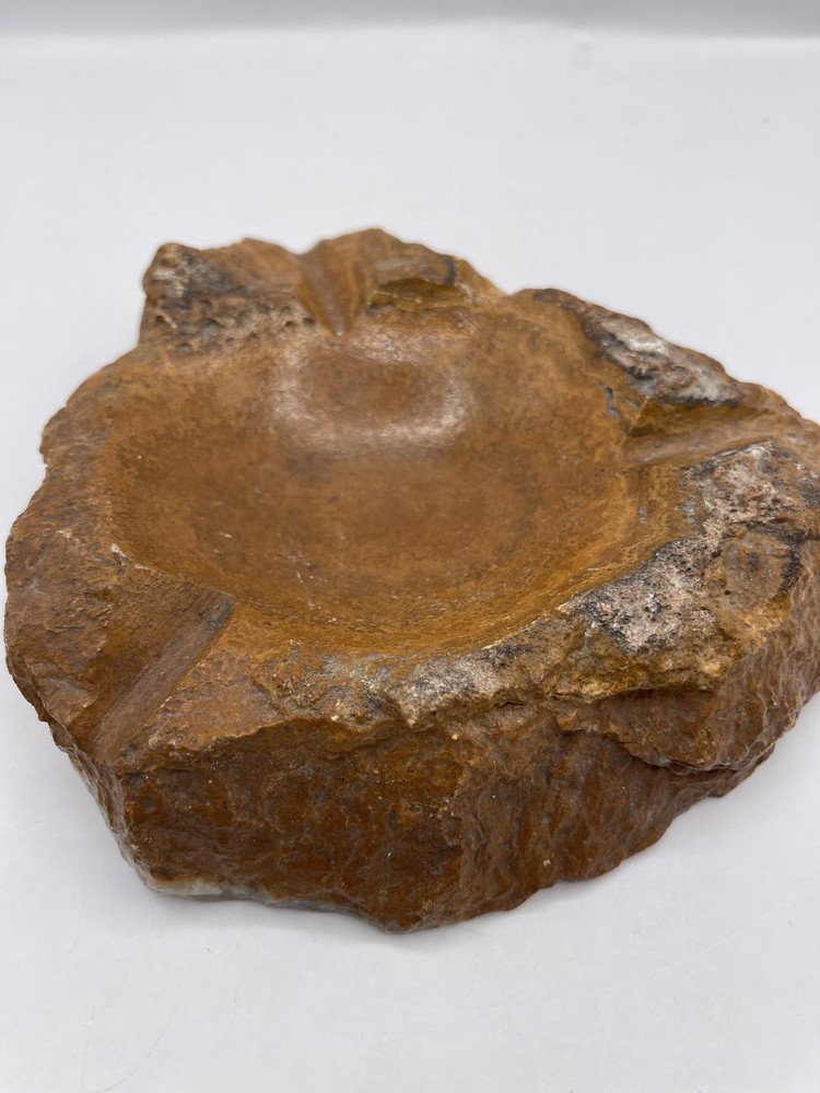 Natural Stone Ashtray - Rustic Rocky Design