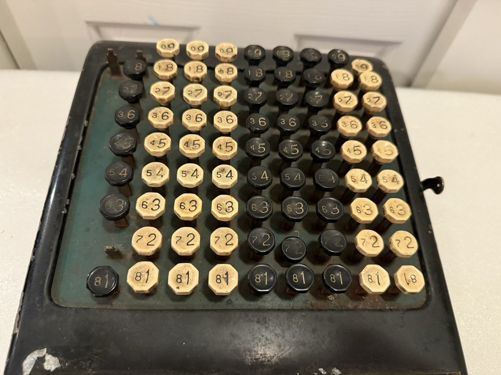 Rare Antique Burroughs Calculator Electric Adding Machine A425904