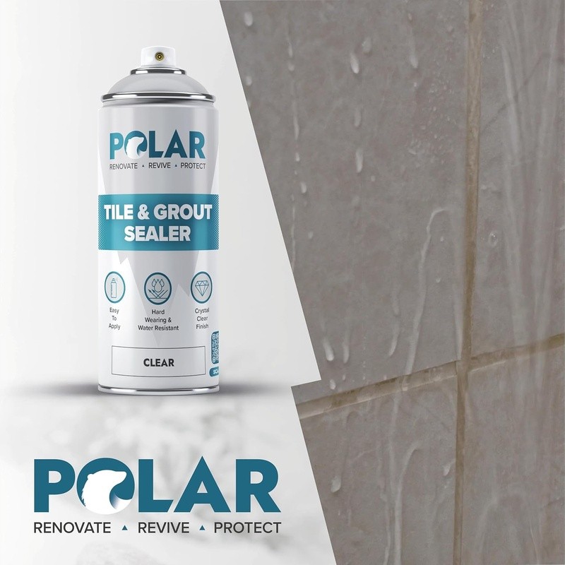 Waterproof Tile Grout Sealer Spray Multi-Surface Protector Easy Application New