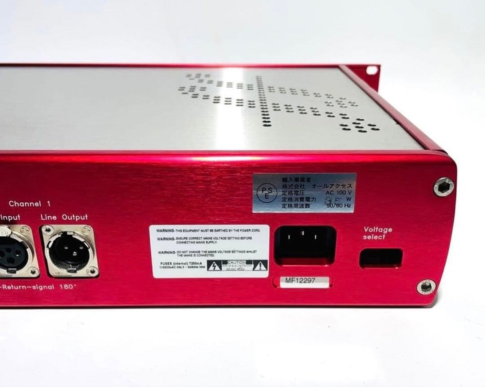 Mint Condition FOCUSRITE RED 1 QUAD MIC-PRE Preamp