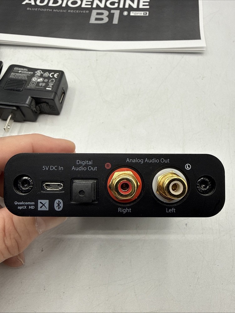 Audioengine B1 Bluetooth Music Receiver Adapter with aptX HD Audio