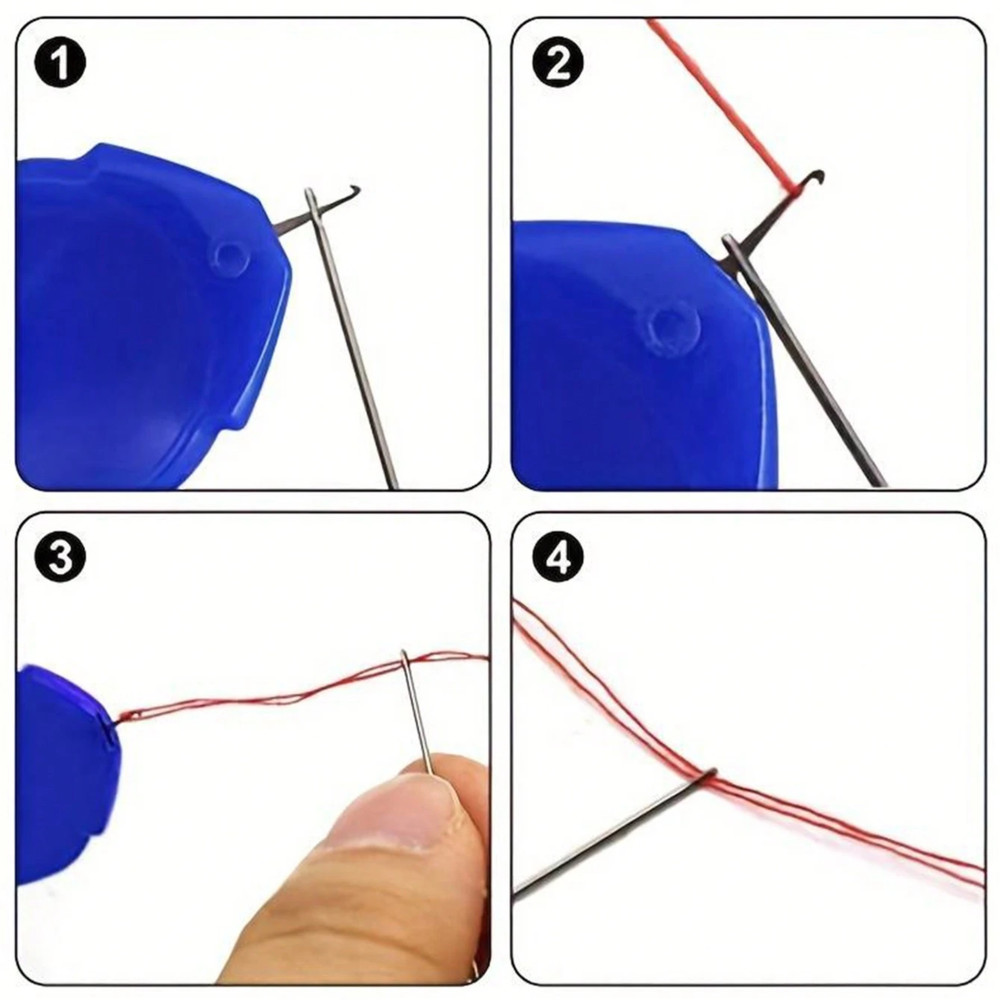 10PCS Sewing Machine Needle Threader Tool Easy Use Seniors Sewing Tools For DIY