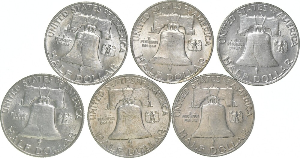 1959-D Franklin Half Dollar AU