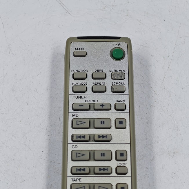 Sony Remote Control RM-MD333 - Missing Battery Lid, Used