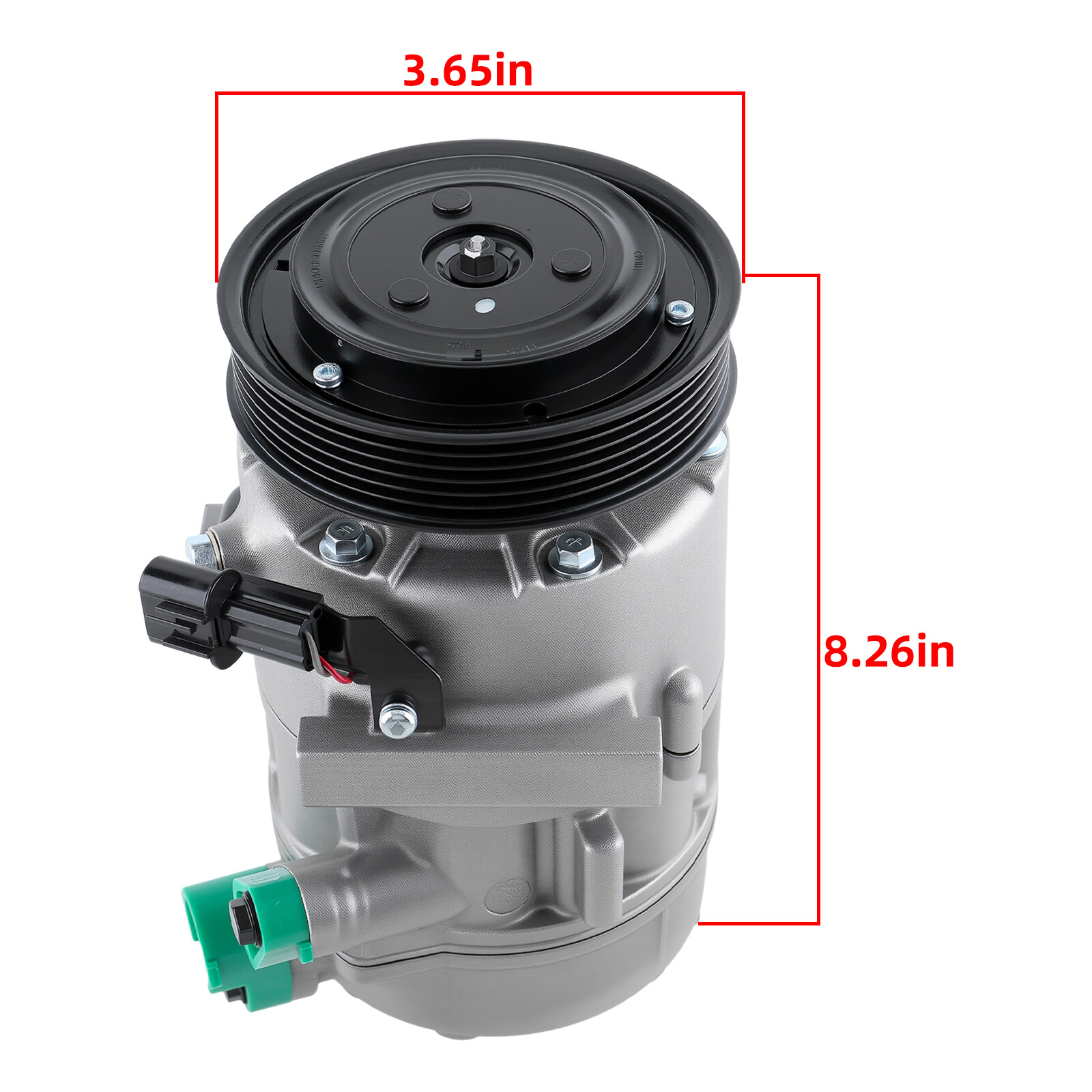 A/C Compressor w/ Clutch For 2014-2018 Kia Forte Forte5 Koup 1.8L 2.0L w/ ATC