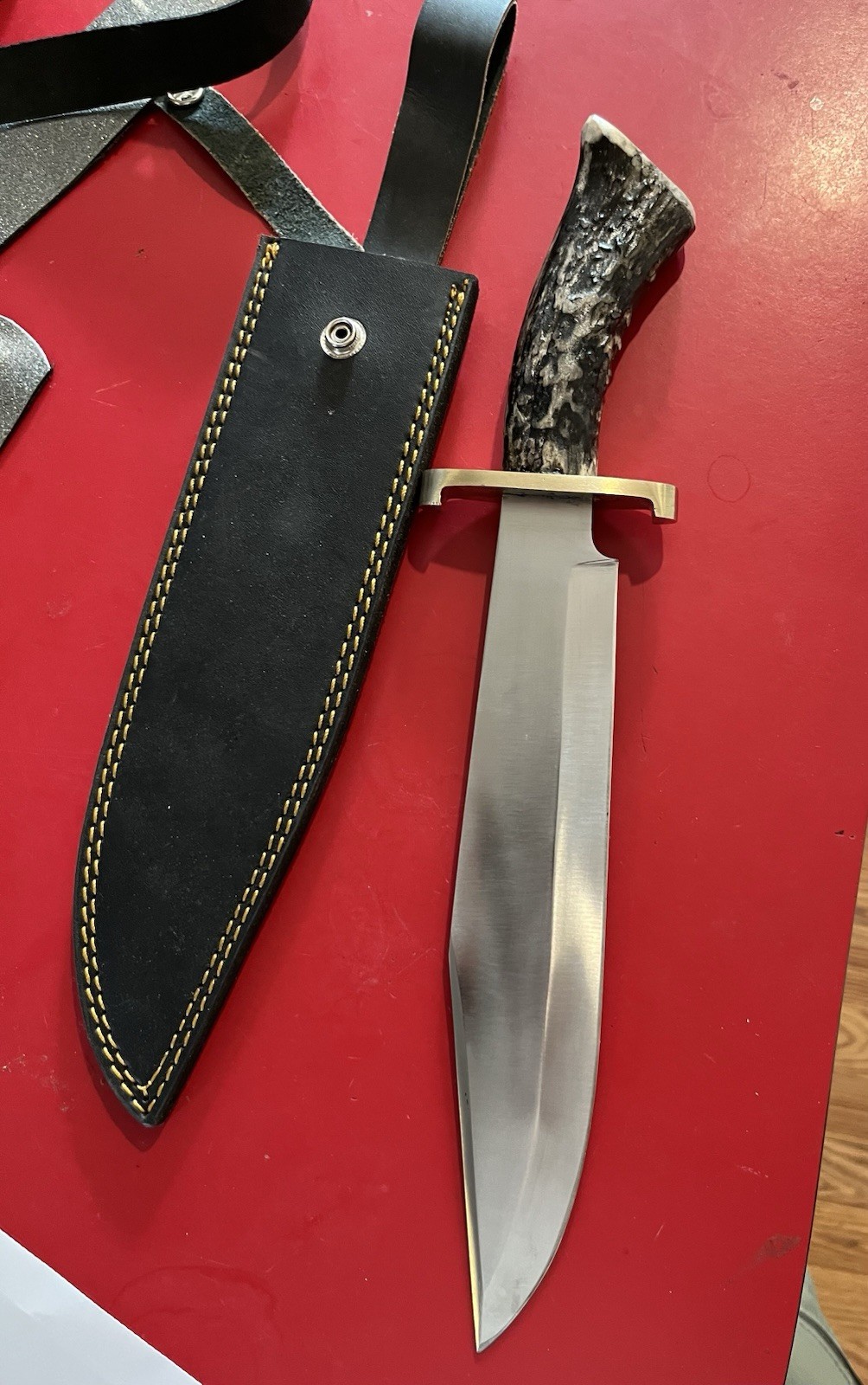 BRASS Finger  Guard Bolster Dagger   Bowie KNIFE Making