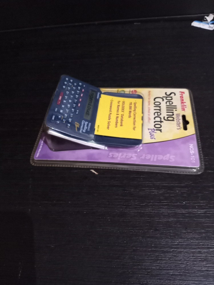 Franklin Webster’s Spelling Corrector Plus NCS-101 Pocket