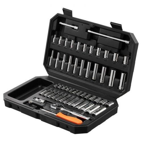 Socket Set 14 Inch Drive Socket and Ratchet Set 6Point Socket Opening