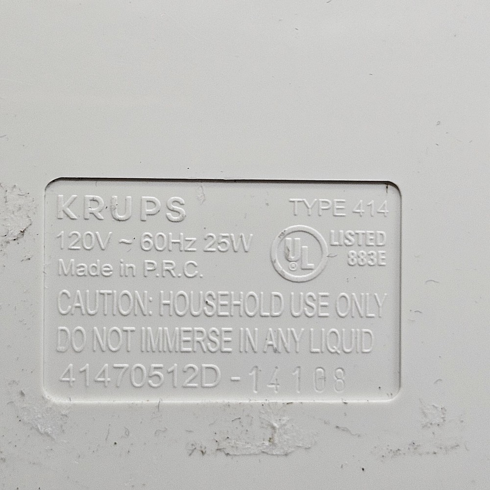 KRUPS Open Master 414 Handheld Electric Can Opener Tested