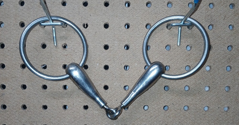 used 5" Robart lookalike Pinchless snaffle bit