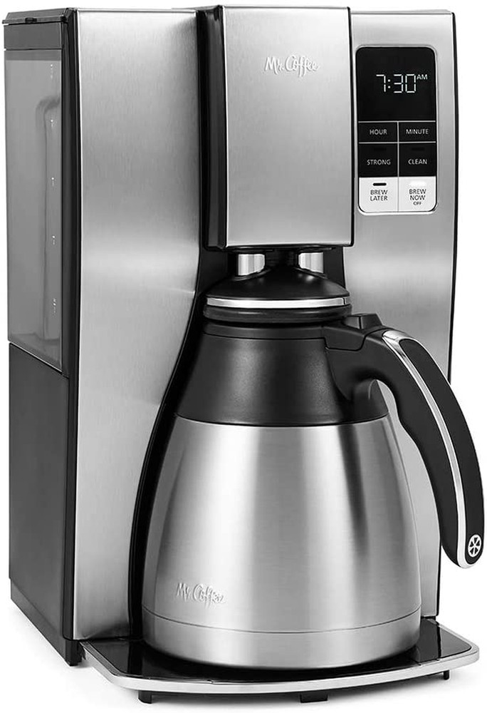 10-Cup Programmable Coffee Maker, Insulated Thermal Carafe, Brew Strength Select