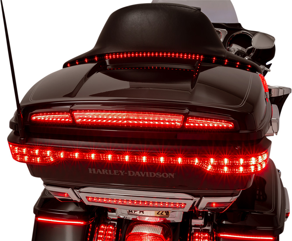 CIRO Trunk Light Taillight Black Red Programmable Lightstrike Technology 40115