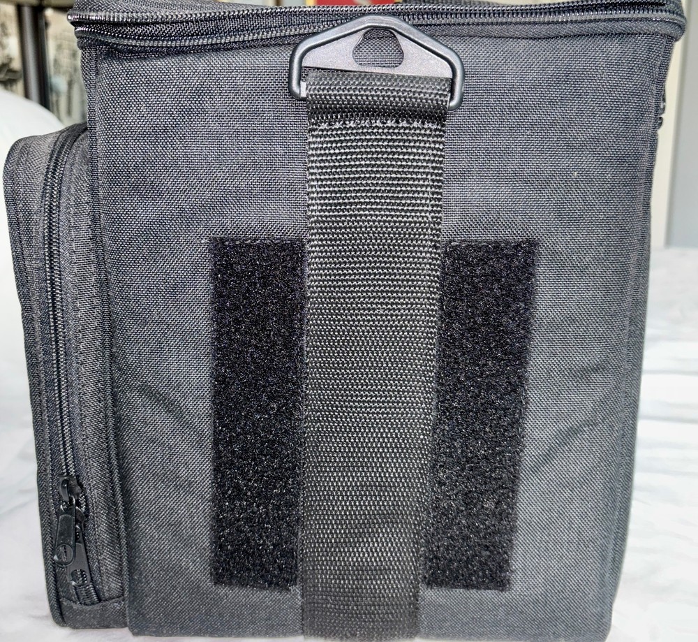 Waller Pilot Flight Bag, Black, Excellent Condition