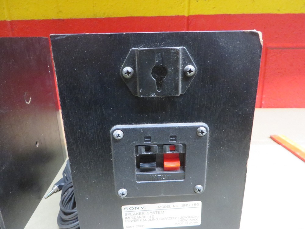 SONY POWERED SPEAKER PAIR # SRS-150