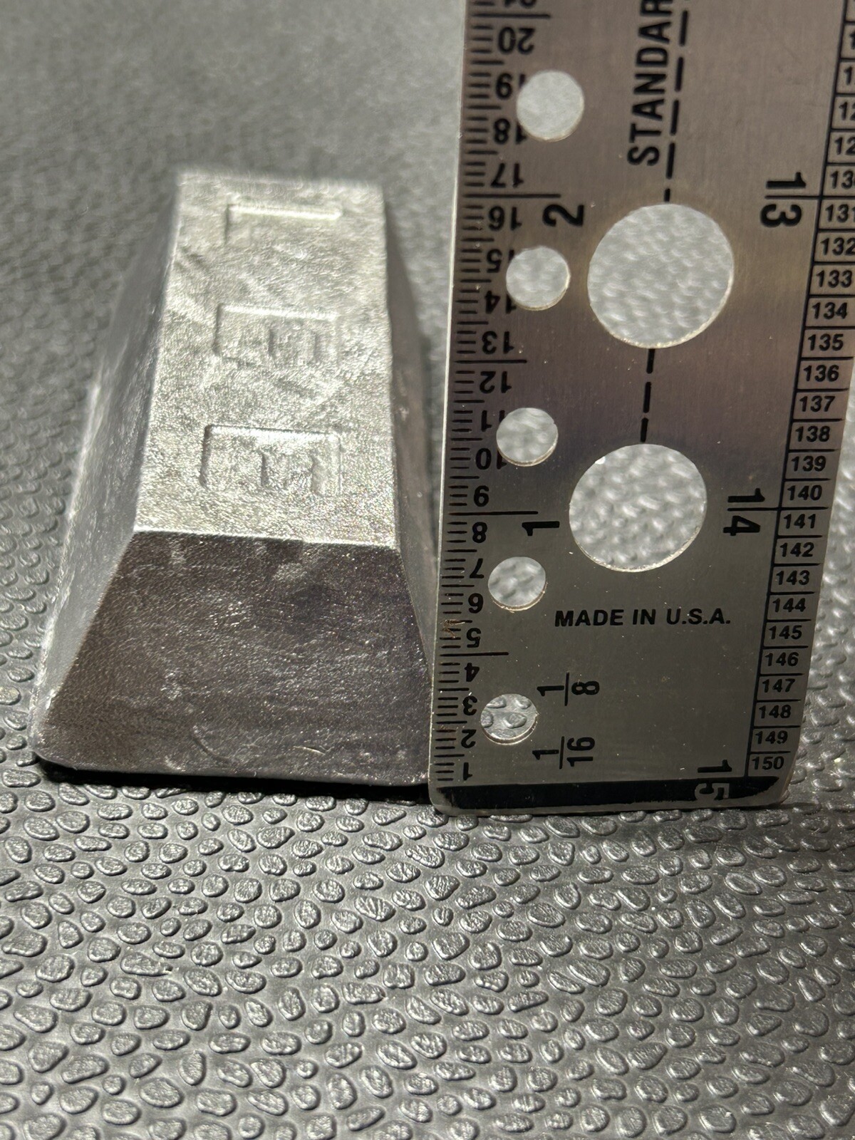 10+ lbs of Lee/Lyman Bullet Casting Alloy Lead Ingots-NOT SOFT LEAD! $7 Shipping