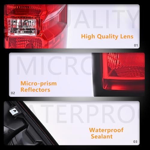 Left Tail Lights for 2014-2019 Chevy Silverado 1500 2500HD Left Driver Side